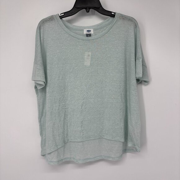 Old Navy Tops - Old Navy Women's Dropped Shoulders Crew Neck Pullover T-Shirt Size Small NWT